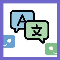 Illustration of a language model translating interpersonal advice across languages